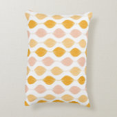 抽象的な金ogeeパターン背景 アクセントクッション (裏面(縦))