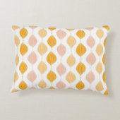 抽象的な金ogeeパターン背景 アクセントクッション (裏面)