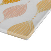 抽象的な金ogeeパターン背景 カッティングボード (角)