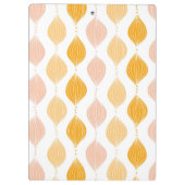 抽象的な金ogeeパターン背景 クリップボード (裏面)