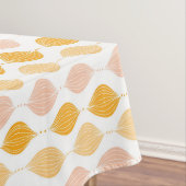 抽象的な金ogeeパターン背景 テーブルクロス (インサイチュ)