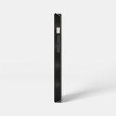 抽象的な鋼鉄の模様 iPhoneケース (左側面)