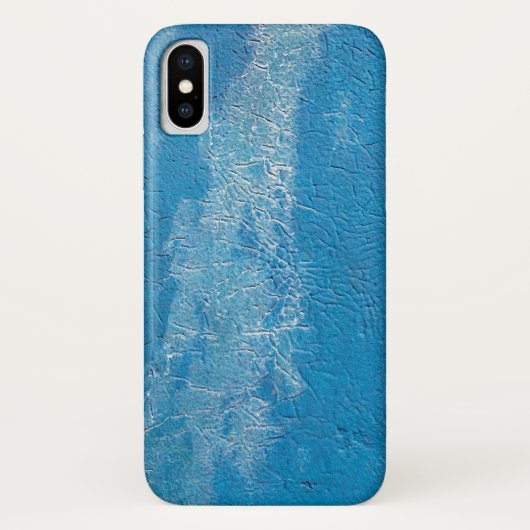 抽象的な青いペンキのテクスチャ Case-Mate iPhoneケース (裏面)