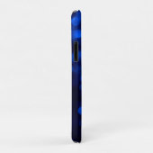 抽象的な青い光の点 Case-Mate iPhoneケース (裏面/右)