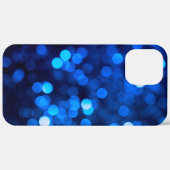 抽象的な青い光の点 Case-Mate iPhoneケース (裏面 / 右)