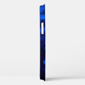 抽象的な青い光の点 Case-Mate iPhoneケース (裏面 / 右)