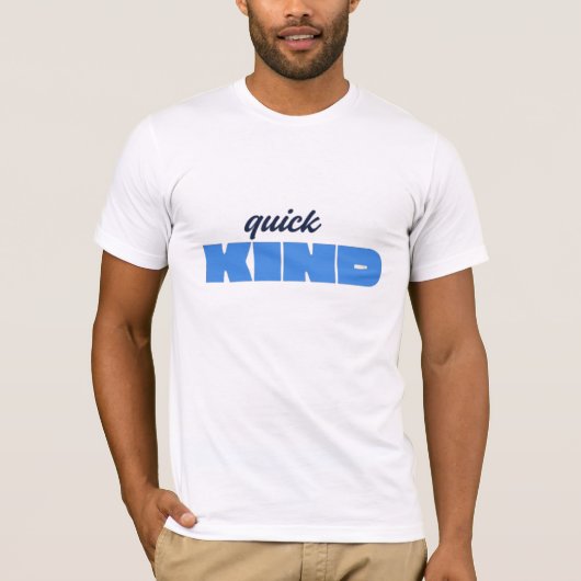 抽象的な青い水彩メンズTシャツ Tシャツ (正面)