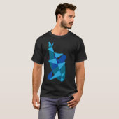 抽象的な魚 Tシャツ (正面フル)