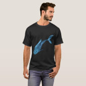 抽象的な魚 Tシャツ (正面フル)