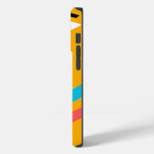抽象的な鮮やかな色の顔の芸術 iPhone カー Case-Mate iPhoneケース (裏面 / 左)