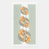 抽象的な鯉の魚 (正面)