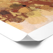 抽象的な鳥小屋のアートワークポスター印刷 ポスター (角)