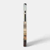 抽象的な黄金の砂丘のスマホケース - エーテルデ iPhoneケース (左側面)