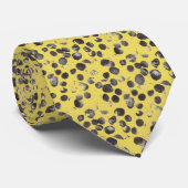 抽象的な黒の点170256 ネクタイ (ロール)