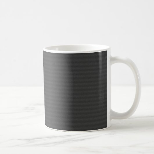 抽象的な黒線アート コーヒーマグカップ (右)