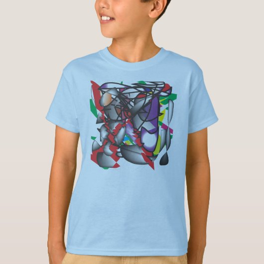 抽象的な1 Tシャツ (正面)