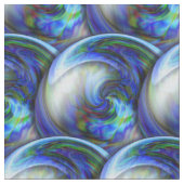 抽象的な3dは泡とパターンを一周します ファブリック (クローズアップ)