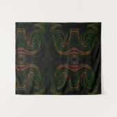 抽象的な タペストリー (正面(横))