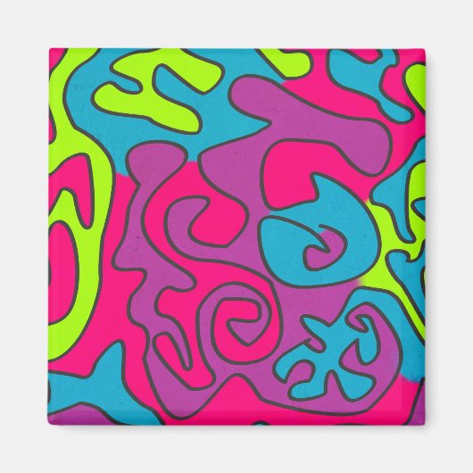 抽象的な マグネット (正面)