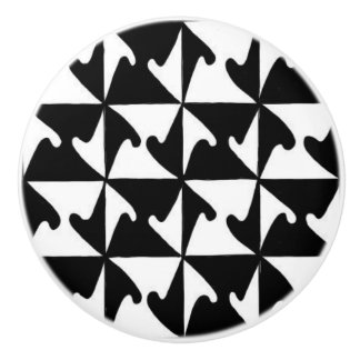 抽象的な#1陶磁器のノブ セラミックノブ