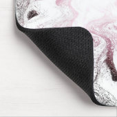 抽象的なGardeniaのマウスパッド マウスパッド (コーナー)