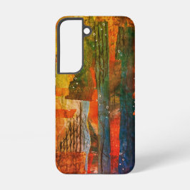 抽象的なSamsung携帯ケース Samsung Galaxy S22ケース