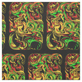 抽象的なswrilの生地 ファブリック (見本)