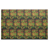 抽象的なswrilの生地 ファブリック (ファットクウォーター)