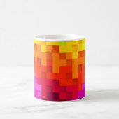 抽象的カラフルデザイン-14839 コーヒーマグカップ (中央)