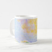 抽象的モネの睡蓮 7 コーヒーマグカップ (正面左)