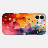 抽象的印象主義  iPhoneケース (裏面横)