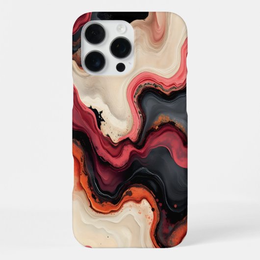 抽象的印象派  iPhoneケース (裏面)