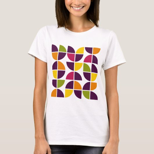 抽象的幾何学模様 110421v2 Tシャツ (正面)