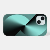 抽象的幾何学模様 iPhone 15 カー 15ケース (裏面横)