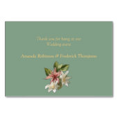 抽象的金ゴールドオンブラック&ミックスマーブル質感 テーブルナンバー (裏面)