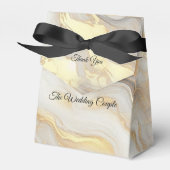 抽象的金ゴールドオンブラック&ミックスマーブル質感 フェイバーボックス (正面サイド)