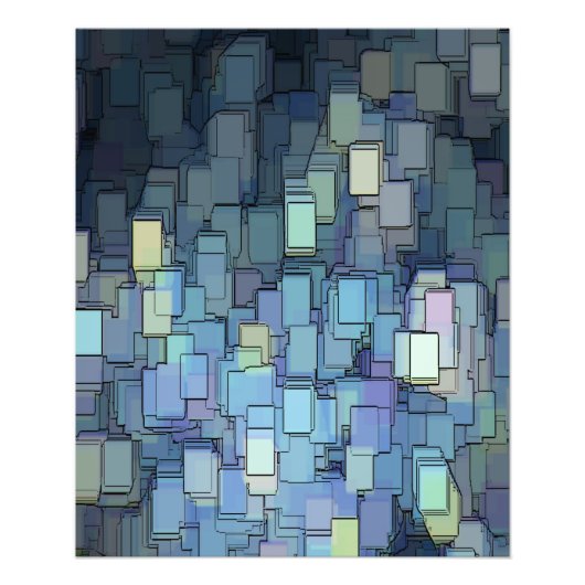 抽象的 フォトプリント            (正面)