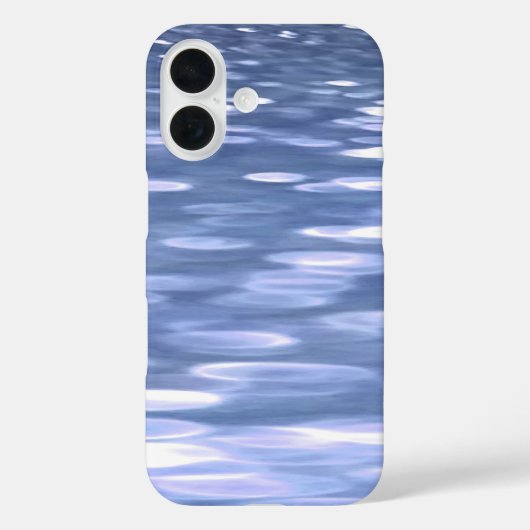 抽象的 #3: パウダーブルーの輝き Case-Mate iPhoneケース (裏面)