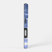 抽象的 #3: パウダーブルーの輝き iPhone 16ケース (右側面)