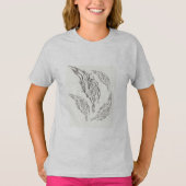 抽象的 Tシャツ (正面)