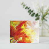 抽象絵画 ポストカード (スタンド正面)
