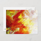抽象絵画 ポストカード (正面/裏面)