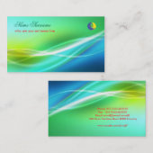 抽象美しい名刺 名刺 (正面/裏面)