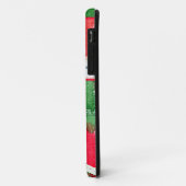 抽象美術のコラージュ、混合メディアおよび水彩画2 Case-Mate iPhoneケース (裏面/左)