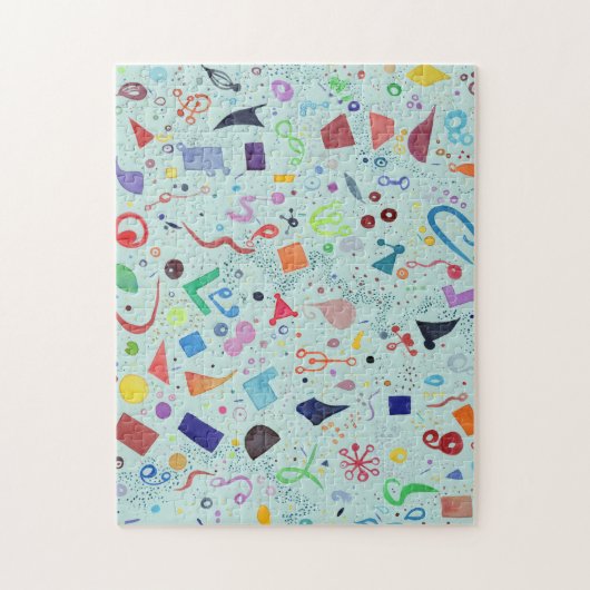 抽象美術のパズル ジグソーパズル (縦)