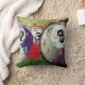 抽象美術のビリヤード クッション (ブランケット)