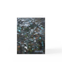 抽象美術の微妙な色の空白のなメッセージカード