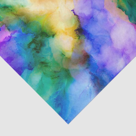 抽象美術の日の出のティッシュペーパー 薄葉紙 (詳細)