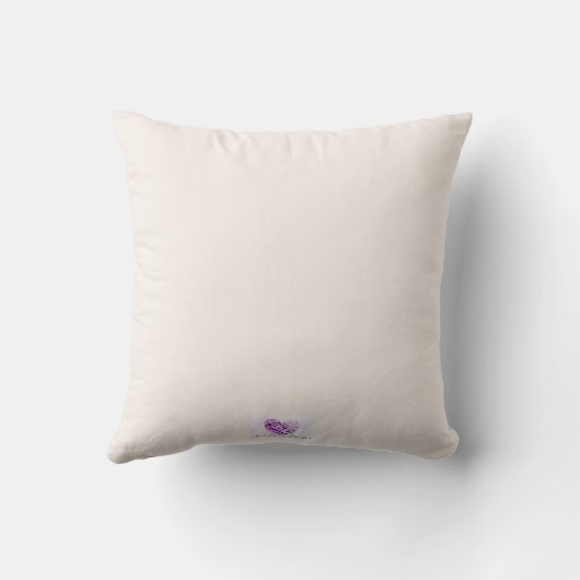 抽象美術の海景の絵画のソファー クッション (裏面)