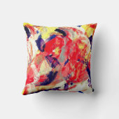 抽象美術の装飾用クッション クッション (裏面)